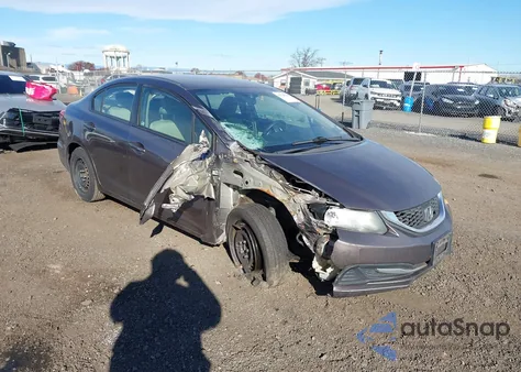 2015 Honda Civic Lx from USA, damaged, VIN 19XFB2F53FE207419